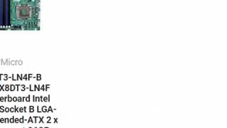MBDX8DT3LN4FB SuperMicro X8DT3LN4F Server Motherboard [upl. by Eelaras]