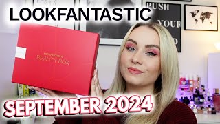 SNEAK PEEK LOOKFANTASTIC BEAUTY BOX SEPTEMBER 2024 UNBOXING  MISS BOUX [upl. by Encratia]