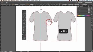 Illustrator  TShirt Tutorial Teil 1  German  Deutsch [upl. by Llennyl]