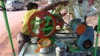 Sugar Cane Juice India Goa [upl. by Balbinder807]