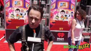 Alexander Polinsky Interview at Teen Titans Go Movie World Premiere [upl. by Zeeba]