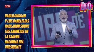 DURO DE DOMAR  La opinión de PABLO DUGGAN y los PANELISTAS sobre el DNU de MILEI [upl. by Celina743]