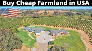 15 Cheapest States to Buy Farmland in America [upl. by Nylaf297]