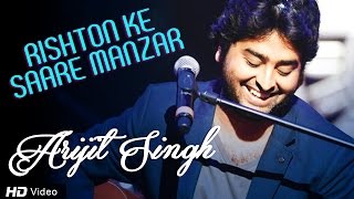 Rishton Ke Manzar  Arijit Singh  Soulful Ghazal  Kuchh Dil Ne Kaha  Red Ribbon Musik [upl. by Schultz953]