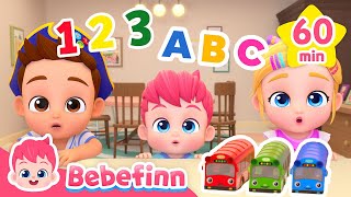 Learn Colors Emotions Numbers Alphabets and More with Bebefinn Family ㅣKids Song Compilation [upl. by Alrahs]