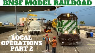 HO Scale Industrial Switching Layout Operations  Part 2  BASF Chemical Company [upl. by Anelliw545]