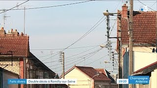 RomillysurSeine  les habitants sous le choc après le double décès dune mère et de son enfant [upl. by Quillan]