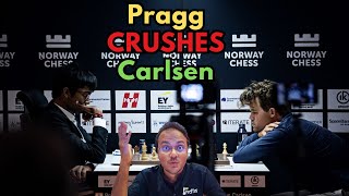 Praggnanandhaa stuns Magnus Carlsen  First win in Classical Chess  Norway Chess 2024 [upl. by Ohare]