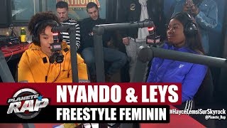 Nyando x Leys  Gros freestyle féminin PlanèteRap [upl. by Galasyn]