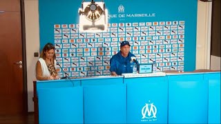 🔵 ⚪️ CONFÉRENCE DEPRESSE  JL GASSET amp ULISSES GARCIA🎙 LILLE VS OM [upl. by Barstow]