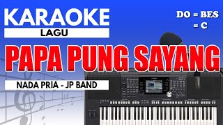 Karaoke  Papa Pung Sayang  JP Band  Ambon [upl. by Kulda791]