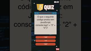 Quiz Javascript 1  quot2quot  quot2quot coding javascript javascriptdev [upl. by Yalhsa]