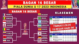 RESMI Bagan 16 Besar Piala Dunia U 17 2023  Jadwal 16 Besar Piala Dunia u 17 2023 [upl. by Patricio610]