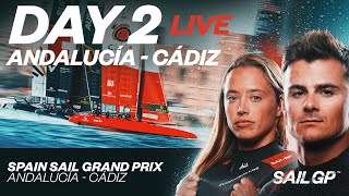 2023 Spain Sail Grand Prix  Day 2 [upl. by Dlanar]