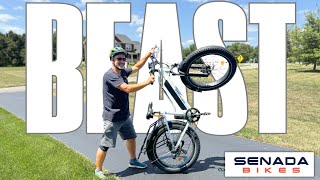 THIS EBIKE SURPRISED ME HAS EVERYTHING I COULD WANT  SENADA HERALD FAT TIRE ELECTRIC BIKE REVIEW [upl. by Ahsiem]