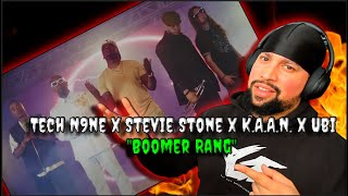 FIRST TIME LISTENING  Collabos x Tech N9ne x Stevie Stone x KAAN x Ubi  Boomer Rang [upl. by Niliak740]