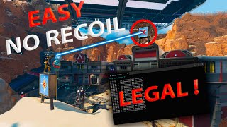 How to EASY and LEGAL Remove All RECOIL in Apex Legends Season 20 [upl. by Giorgio964]