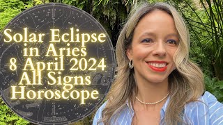 NEW MOON SOLAR ECLIPSE In ARIES 8 April 2024 All Signs Horoscope Ready or Not Here It Comes [upl. by Rafaelle]