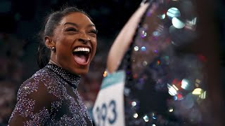 Simone Biles makes longawaited Olympic return  REUTERS [upl. by Ttergram]