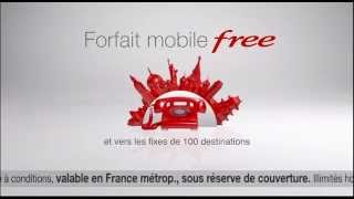 Pub  Free  Evolution du forfait mobile 4G [upl. by Ednalrim]