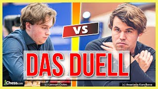 Magnus Carlsen vs Vincent Keymer  RapidWM 2023 [upl. by Ynneh]