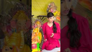 Ganpati bappa moryaa🥹❤️🙏🏻 Simran Makhija  shorts school ganpati ganesh ganeshchaturthi [upl. by Selena230]