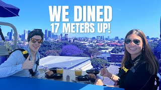 Eating on the edge at Vertigo  Brisbane [upl. by Euphemie]