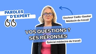 VISITE MÉDICALE  une médecin répond à vos questions [upl. by Funda894]