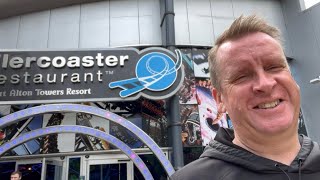 Rollercoaster Restaurant Alton Towers video [upl. by Osei]