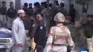 Dunya News  KarachiRangers personnel open fire on disputing couple kill husband [upl. by Atews]