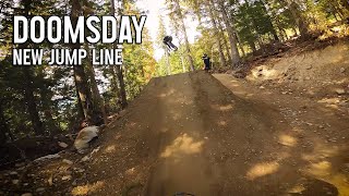 New Revelstoke Jump Trail  Doomsday  MTB [upl. by Egiarc331]