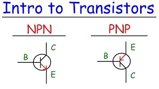 Transistors  NPN amp PNP  Basic Introduction [upl. by Atinid]