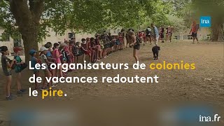 Le Covid coup de grâce pour les colonies de vacances   Franceinfo INA [upl. by Eciryt]