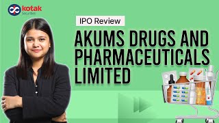 Akums Drugs and Pharma Limited IPO Review  Issue details products business model  Must watch [upl. by Magree]