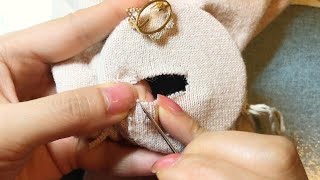 How to Mend a Hole in a Sweater if There is No Excess Wool [upl. by Charie712]