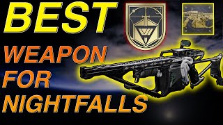 BEST Weapon For Nightfalls  How To Get Arbalest Catalyst  Arbalest Buff Destiny 2 [upl. by Ramas286]