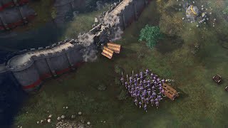 Age of Empires 4  4v4 UNSTOPPABLE INVASION  Multiplayer Gameplay [upl. by Norbert]