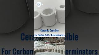 Enhance Elemental Analysis with Ceramic Crucibles for Carbon Sulfur Determination ceramics factory [upl. by Naro]