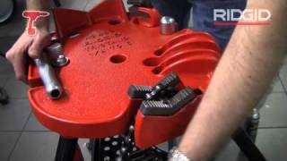 Ridgid 460 Portable Tristand with Chain Vice [upl. by Bodnar]