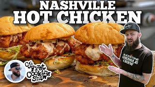 Spicy amp Crispy Nashville Hot Chicken Sandwiches  Blackstone Griddle [upl. by Aicxela]