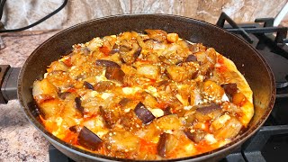 БАКЛАЖАНЫ  с Яйцами на Сковороде Самый Вкусный Рецепт [upl. by Morie]