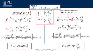 Unidad 4 Volumen de Control Cantidad de Movimiento 49 [upl. by Tigirb]