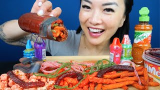 TikTok VIRAL FOODS CHAMOY PICKLE ASMR EATING SOUNDS LIGHT WHISPERS  SASASMR [upl. by Ludvig244]