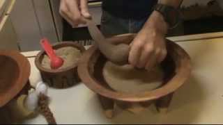 Making a kava drink [upl. by Hoeve]