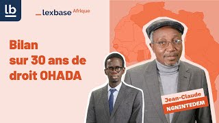 Interview Lexbase Afrique Jean Claude Ngnintedem Professeur au micro de Lexbase [upl. by Avera]