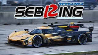 12 Hours of Sebring 2024 RAW SOUNDS [upl. by Trumaine]