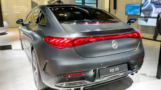 2022 Mercedes EQE 350 in Selenite Grey Magno Walkaround [upl. by Adas]