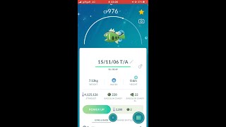 Shiny WhiteStriped Basculin In Pokémon Go [upl. by Amandie]