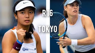 Alexandra Eala VS Kimberly Birrell  W100 Tokyo 2023  Round of 16 [upl. by Nytsrik]