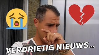 WIJ HEBBEN VERDRIETIG NIEUWS😥  VLOG 274 [upl. by Tiffa313]